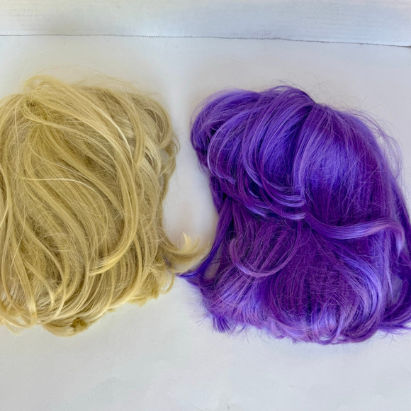 Costume, Masquerade, Steampunk Lace Corset, Sexy Halloween Wig, Women’s Bundle - Picture 9 of 13